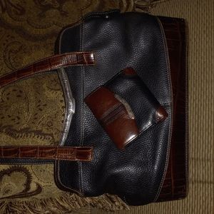 Genuine Leather Bag & Wallet
